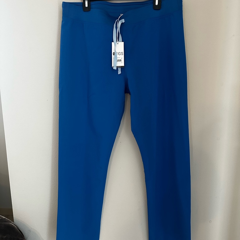 FIGS Royal Blue Livingston Basic Straight Leg Scrub Pants